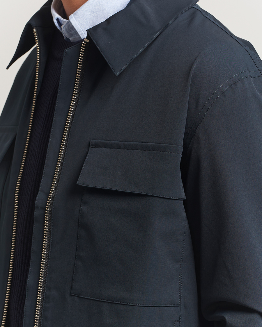 Uomini | Giacche | NN07 | Alban Bomber Jacket Navy Blue