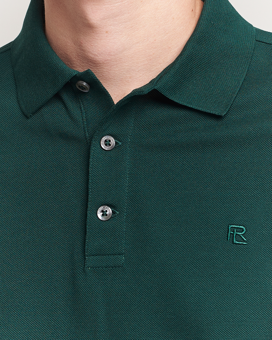 Uomini | Polo | Ralph Lauren Purple Label | Short Sleeve Polo Moss Agate