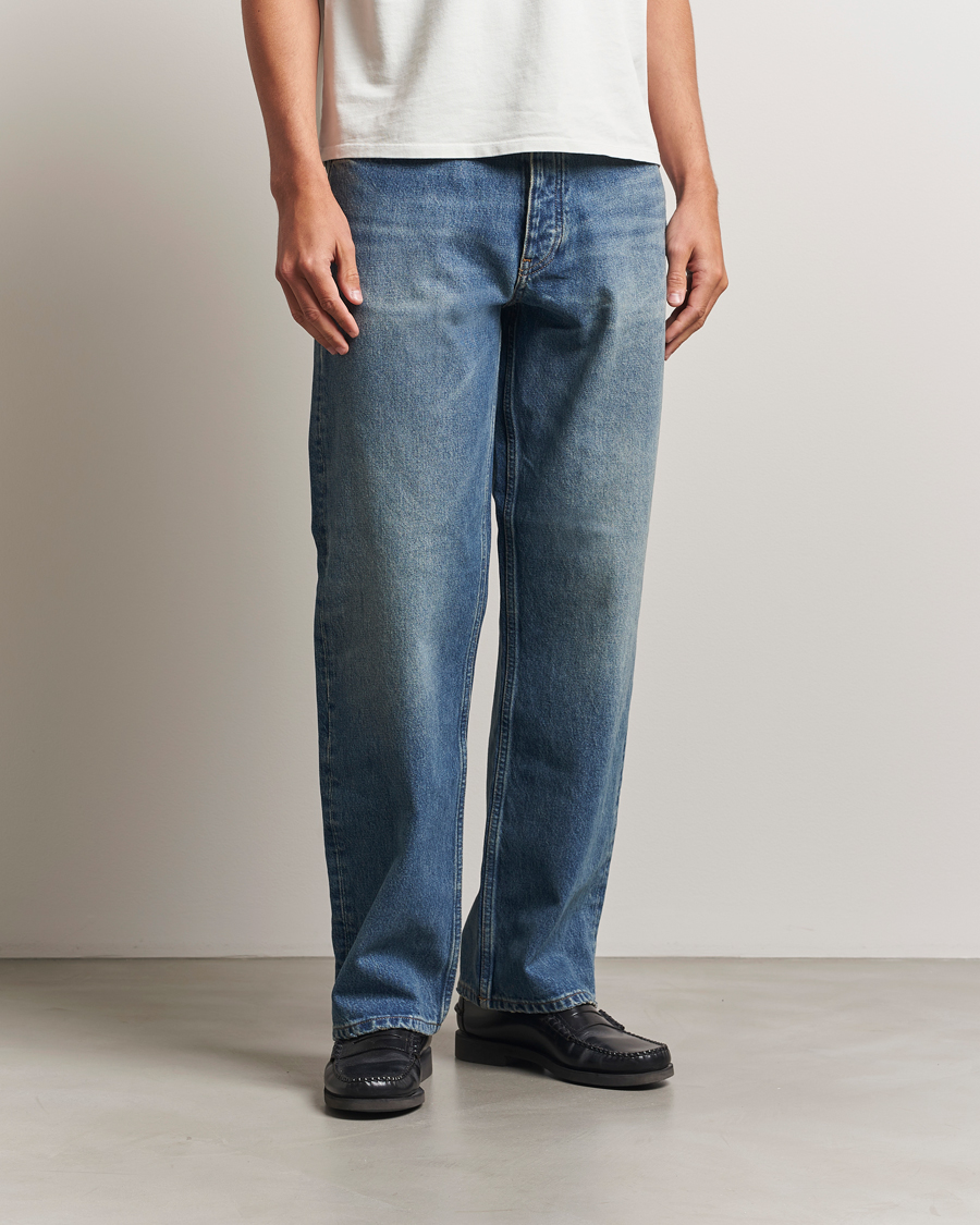 Uomini | Jeans | Sunflower | Loose Jeans Dark Blue Vintage