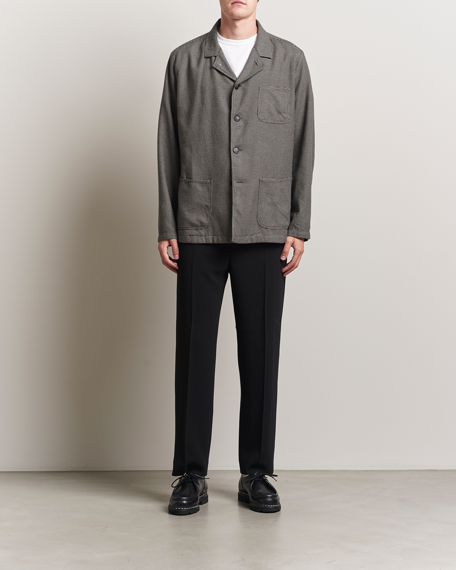 Uomini | Giacche | Massimo Alba | Florida Peach Cotton Shirt Jacket Smoke