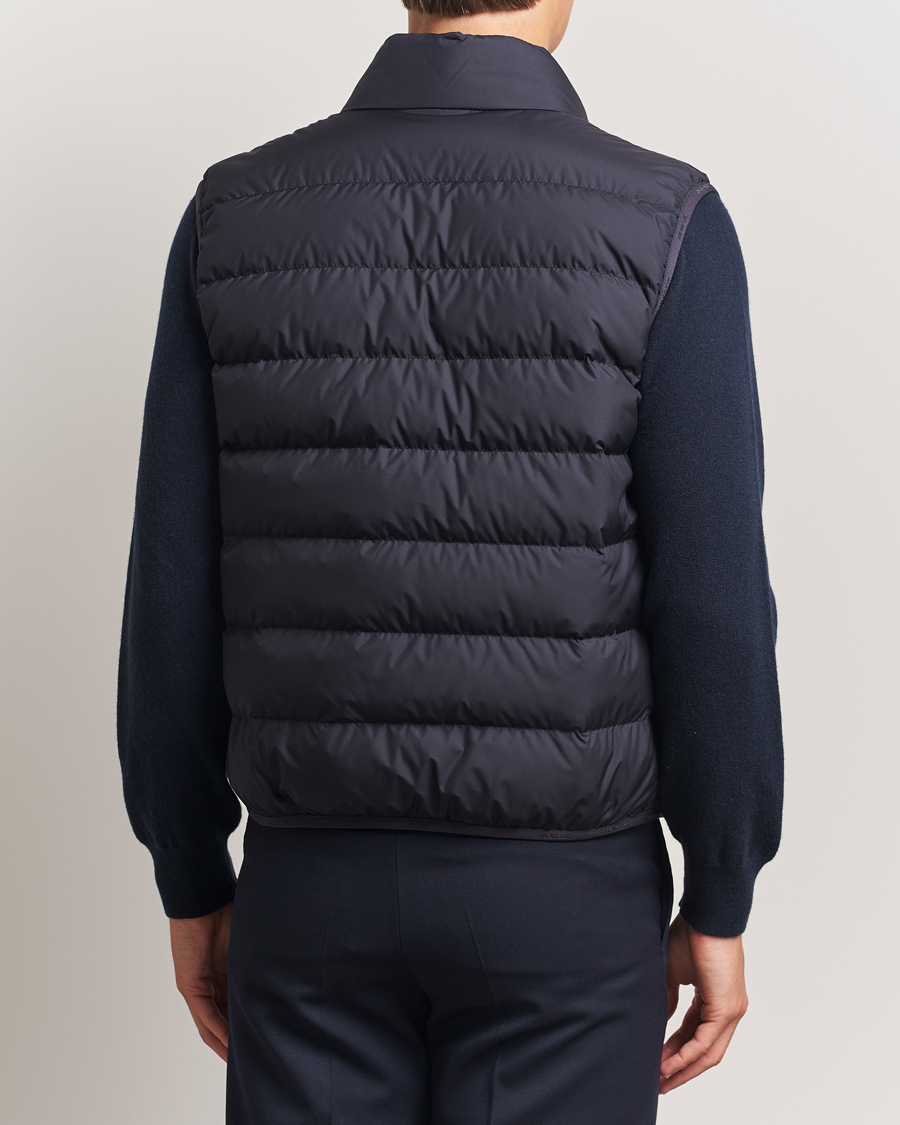 Uomini | Giacche | Moncler | Contrin Down Vest Navy