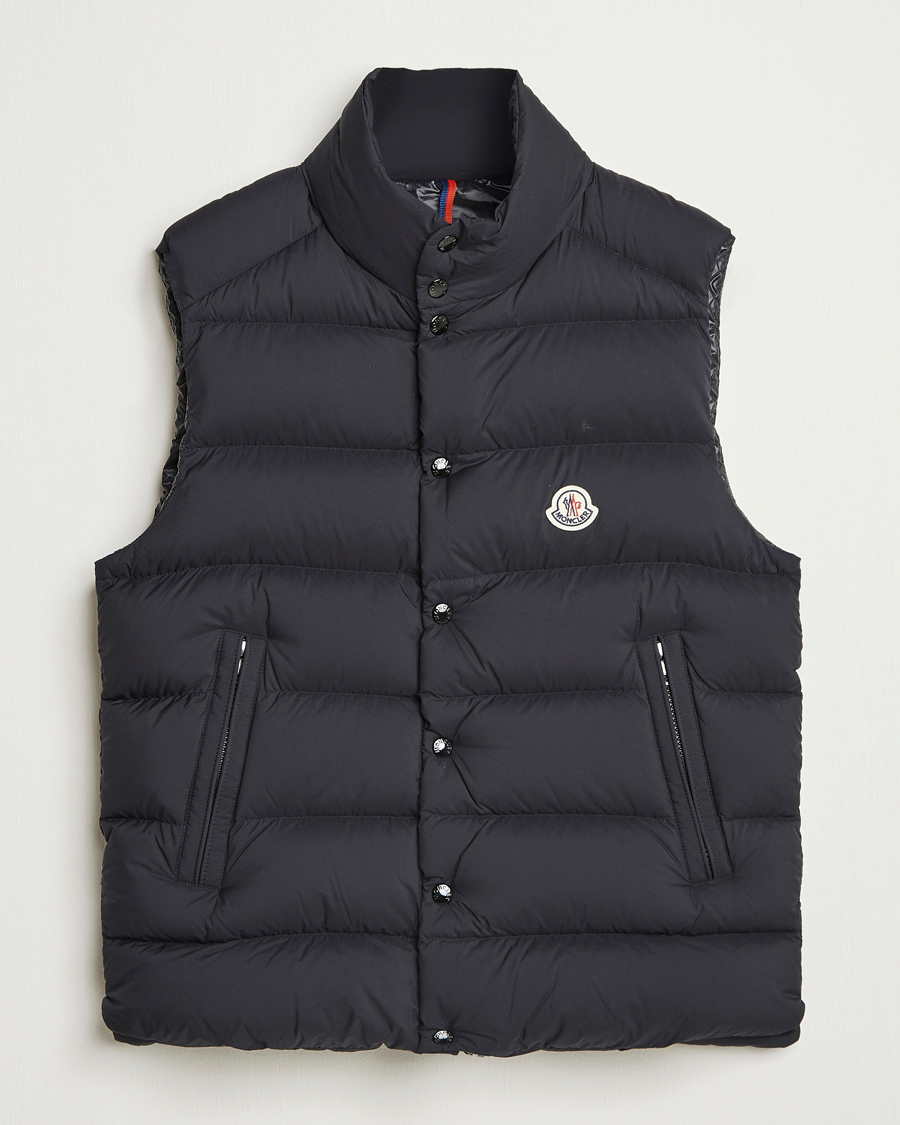 Uomini | Giacche | Moncler | Tibb Matte Down Vest Black