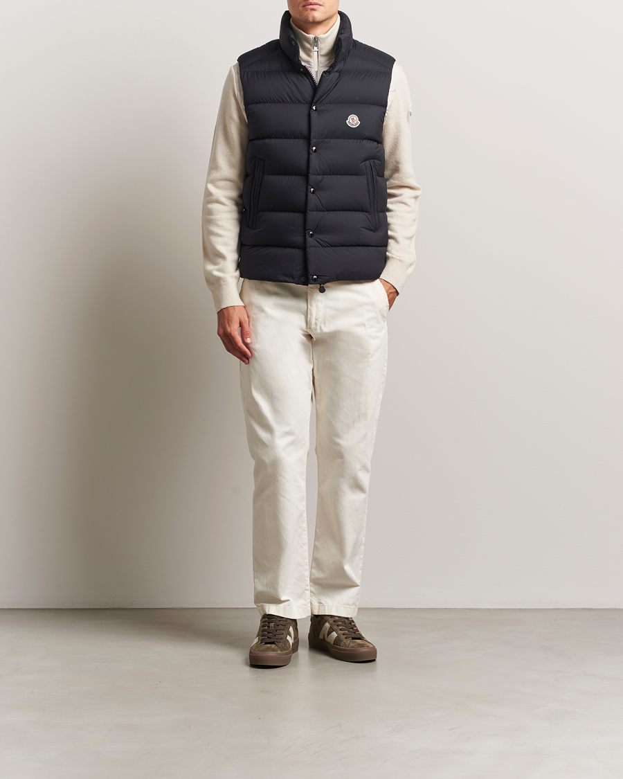 Uomini | Giacche | Moncler | Tibb Matte Down Vest Black