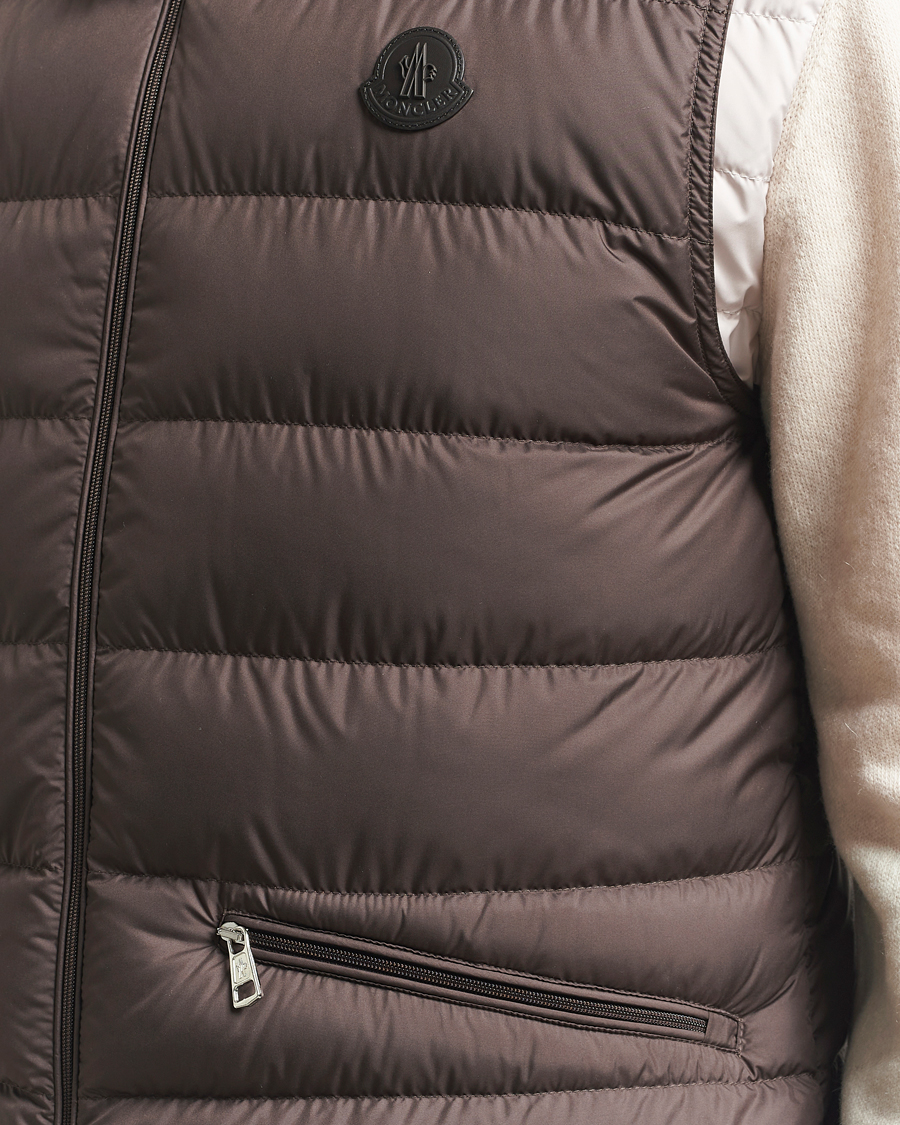 Uomini | Giacche | Moncler | Treompan Down Vest Brown