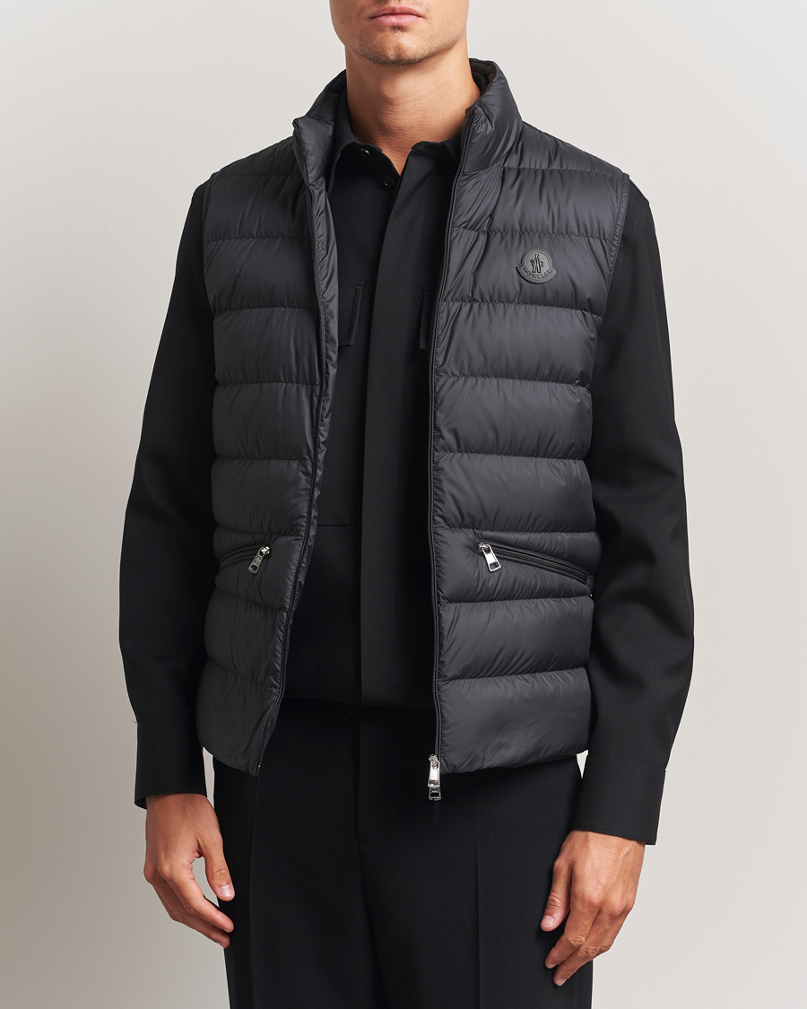 Uomini | Giacche | Moncler | Treompan Down Vest Black