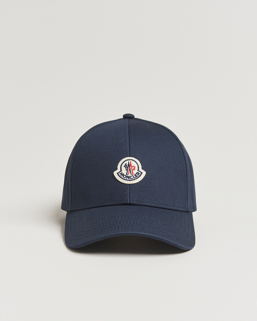 Uomini | Cappelli & Berretti | Moncler | Logo Baseball Cap Navy