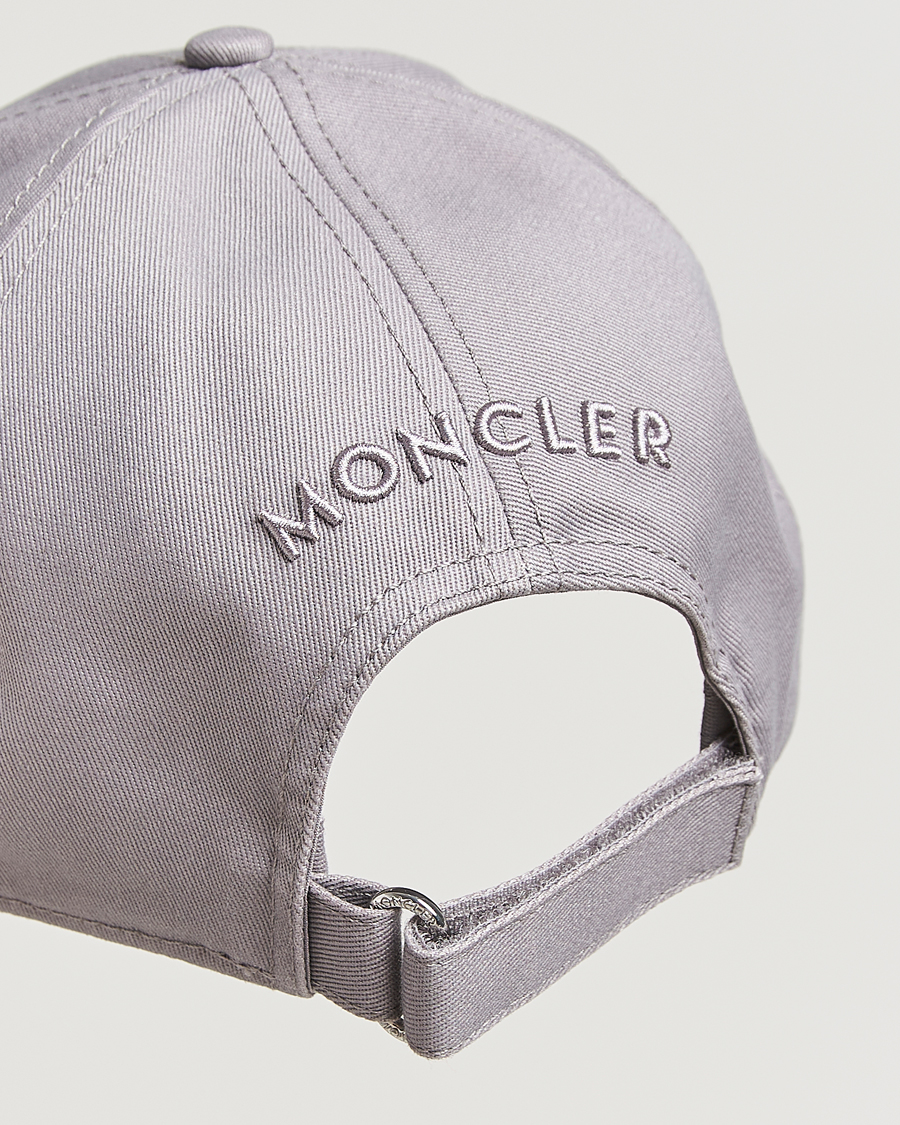Uomini | Cappelli & Berretti | Moncler | Logo Baseball Cap Grey
