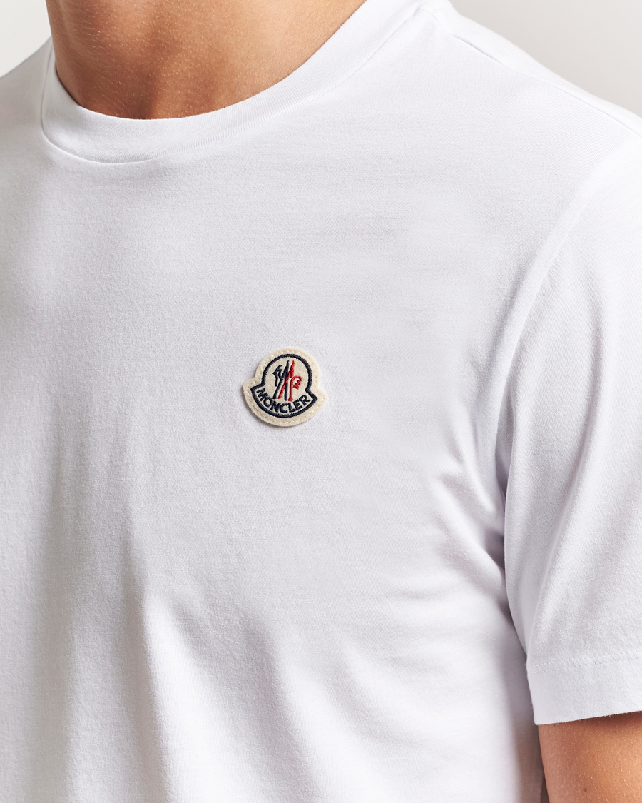 Uomini | T-shirt | Moncler | 3-Pack Logo T-Shirt White
