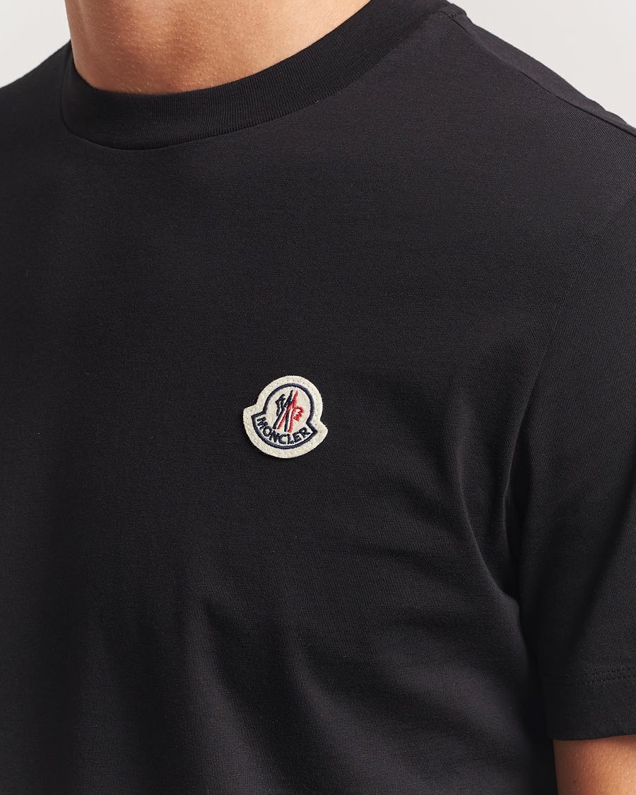Uomini | T-shirt | Moncler | 3-Pack Logo T-Shirt Black