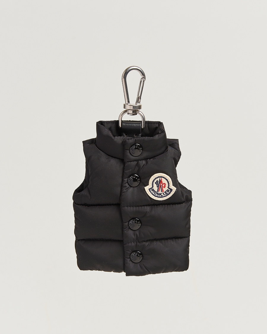 Uomini | Portachiavi | Moncler | Down Vest Key Ring Black