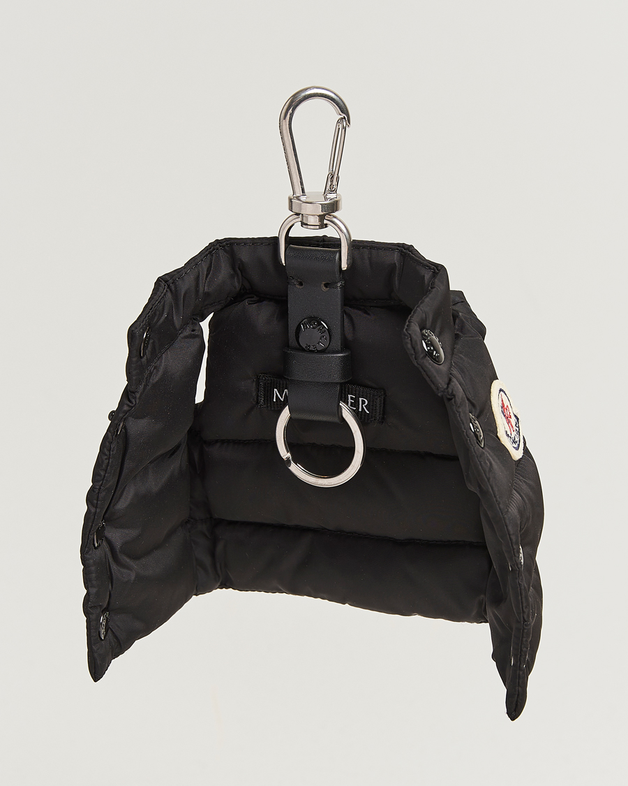 Uomini | Portachiavi | Moncler | Down Vest Key Ring Black