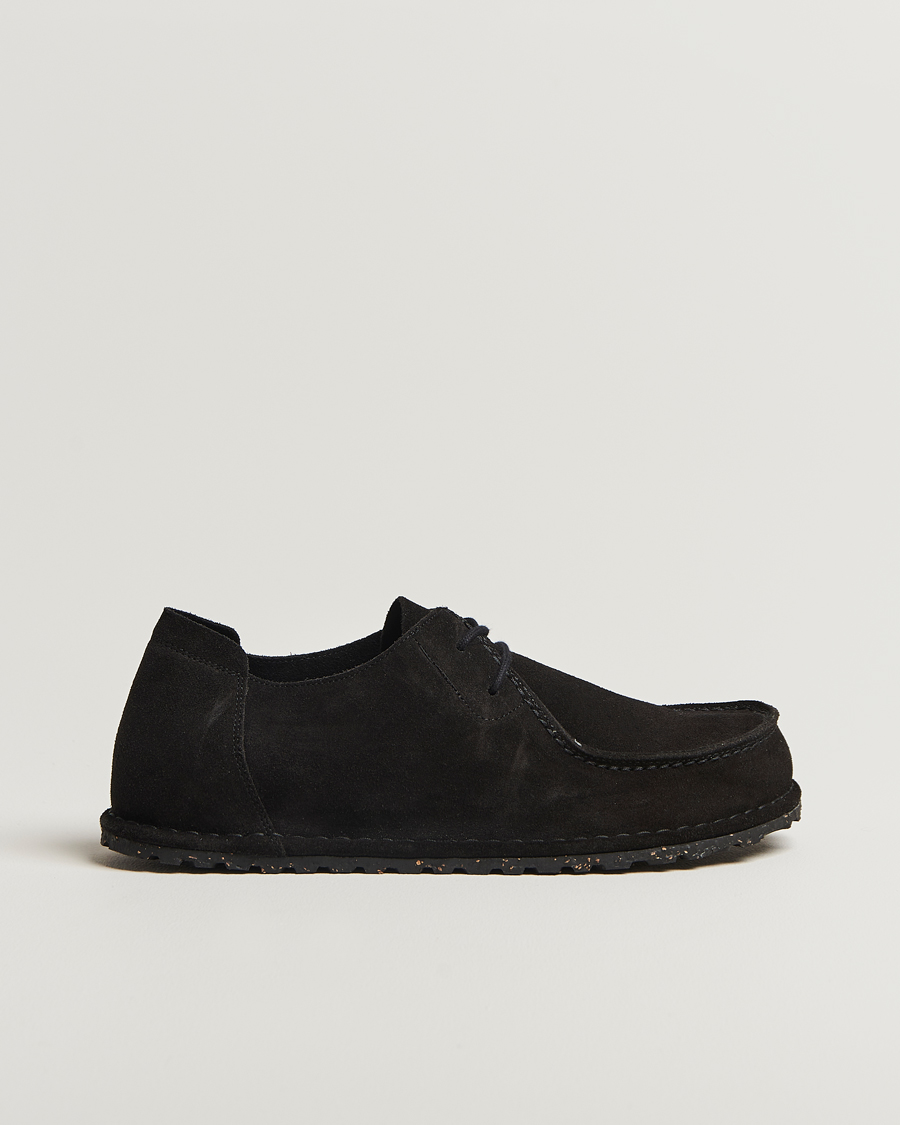 Uomini | Mocassini | BIRKENSTOCK | Utti Lace Suede Loafer Black