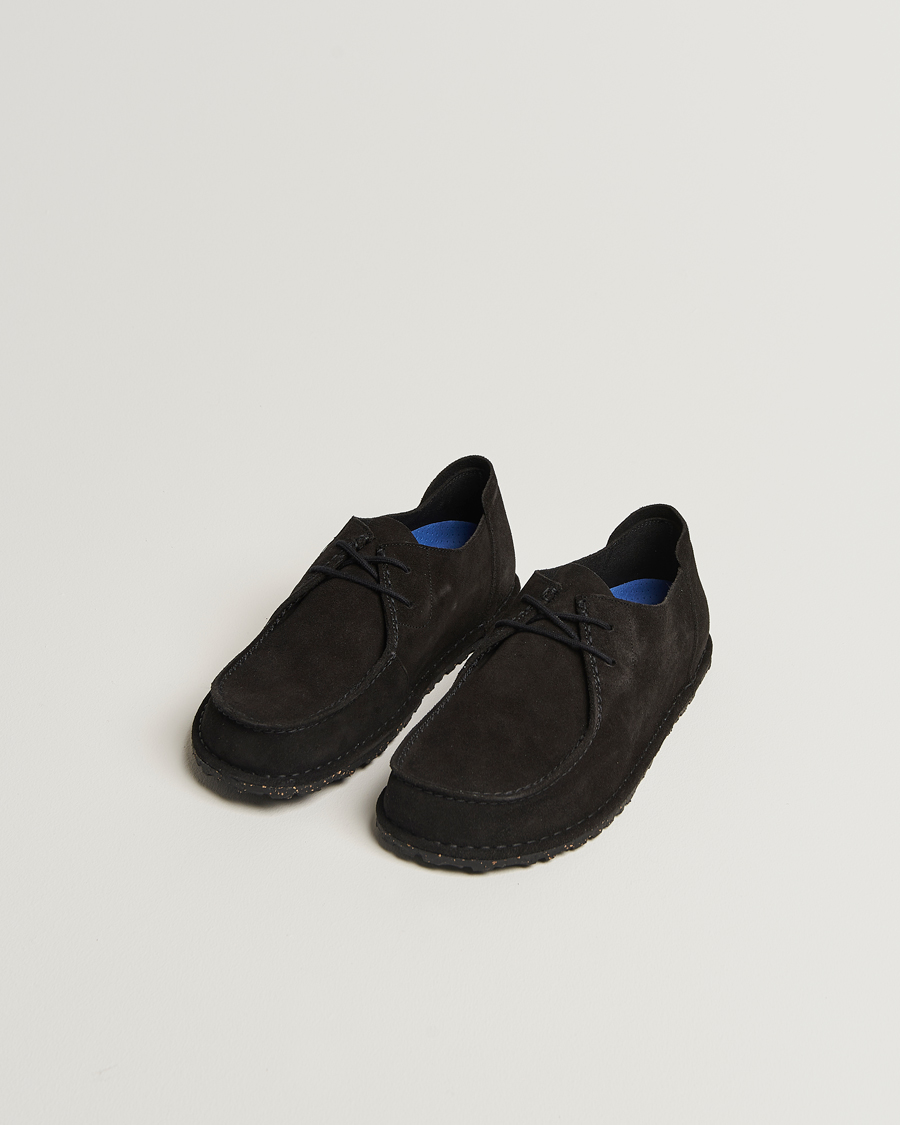 Uomini | Mocassini | BIRKENSTOCK | Utti Lace Suede Loafer Black