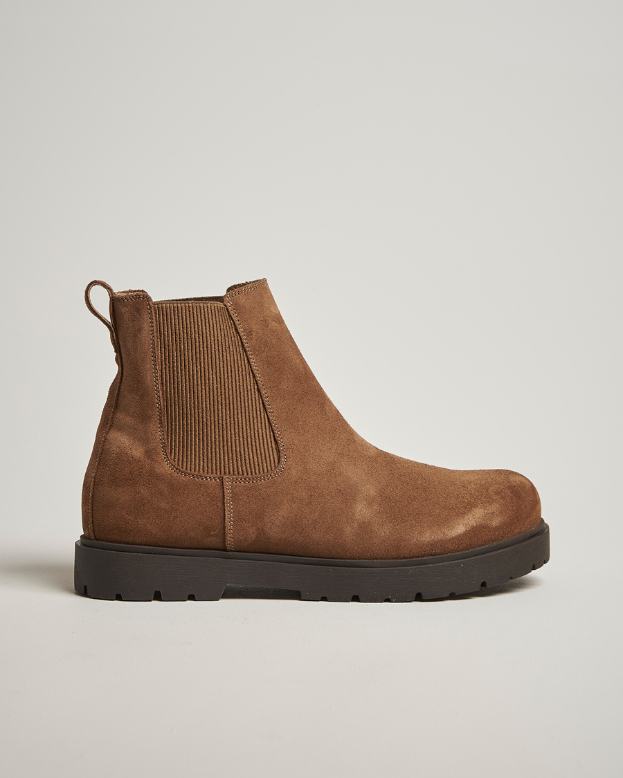 Uomini | Stivali | BIRKENSTOCK | Highwood Suede Chelsea Boot Dark Tea