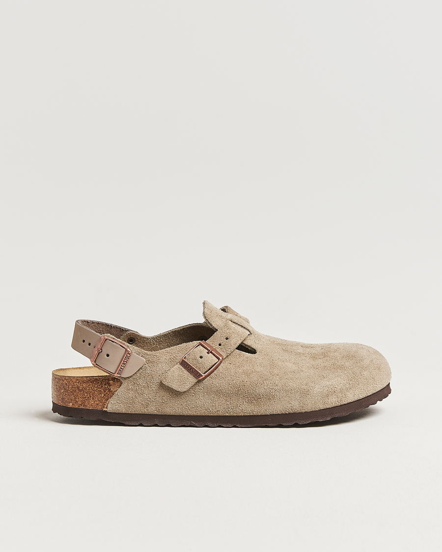 Uomini | Sandali & Diapositive | BIRKENSTOCK | Tokio Classic Footbed Taupe Suede