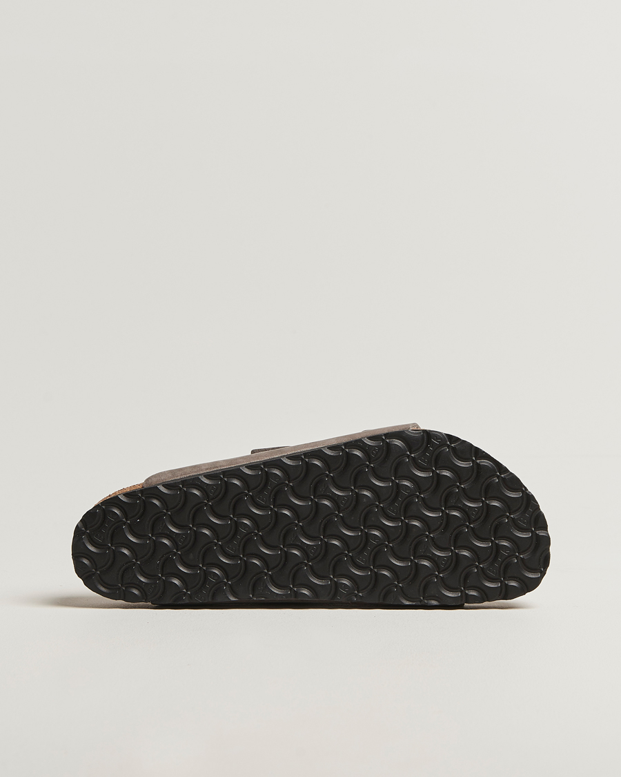 Uomini | Sandali & Diapositive | BIRKENSTOCK | Arizona Soft Footbed Iron Oiled Leather