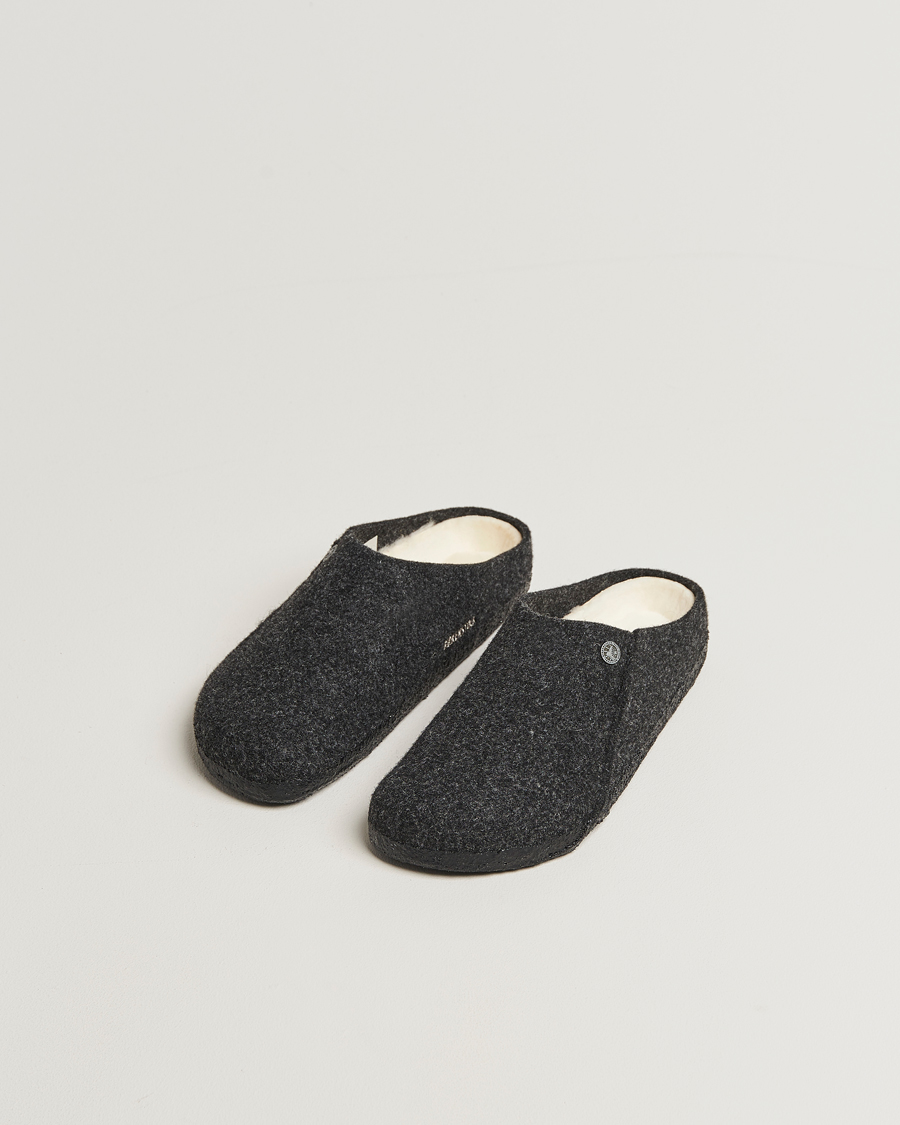 Uomini | Sandali & Diapositive | BIRKENSTOCK | Zermatt Shearling Wool Felt Anthracite