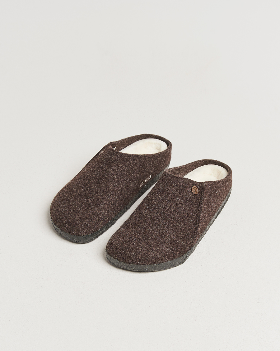Uomini | Sandali & Diapositive | BIRKENSTOCK | Zermatt Shearling Wool Felt Mocca
