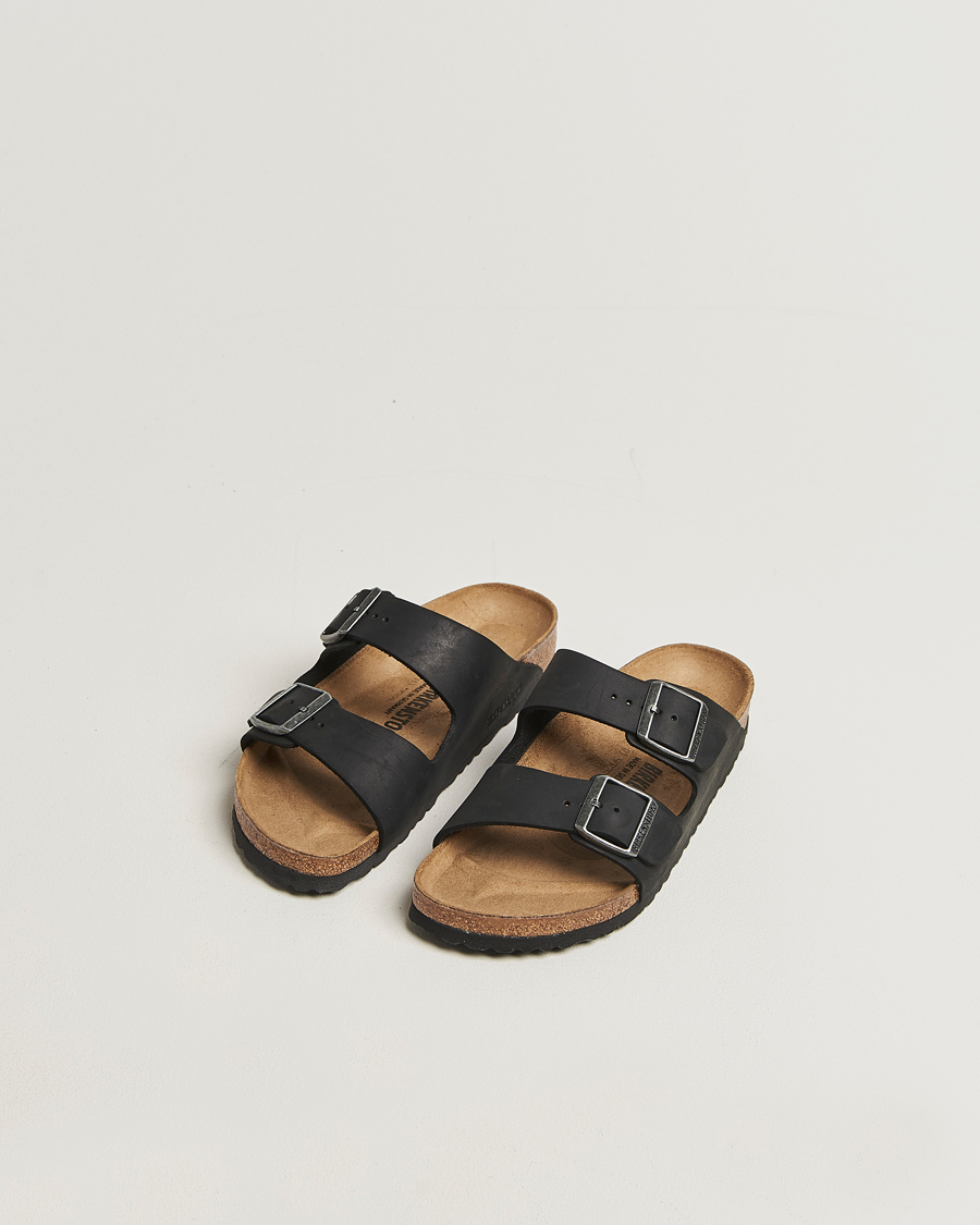 Uomini | Sandali & Diapositive | BIRKENSTOCK | Woman Arizona Classic Footbed Black Oiled Leather