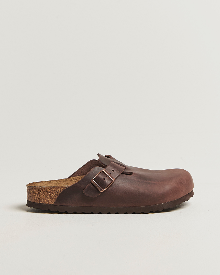 Uomini | Sandali & Diapositive | BIRKENSTOCK | Woman Boston Classic Footbed Habana Oiled Leather