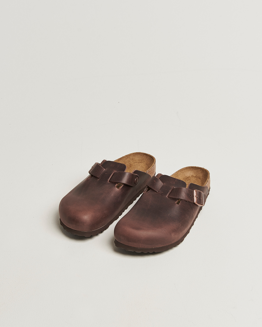 Uomini | Sandali & Diapositive | BIRKENSTOCK | Woman Boston Classic Footbed Habana Oiled Leather