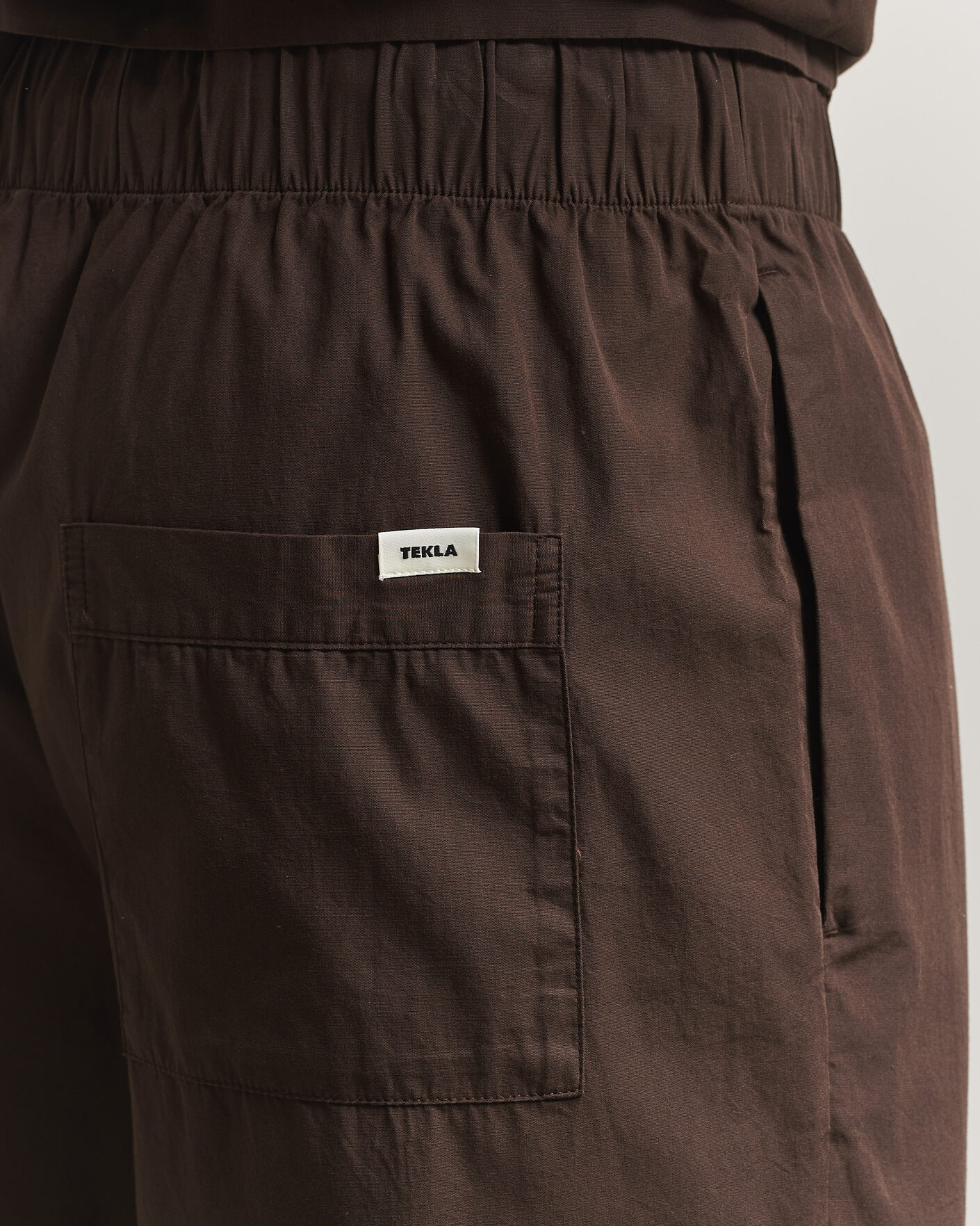 Uomini | Accappatoi & Pigiami | Tekla | Poplin Pyjama Pants Coffee