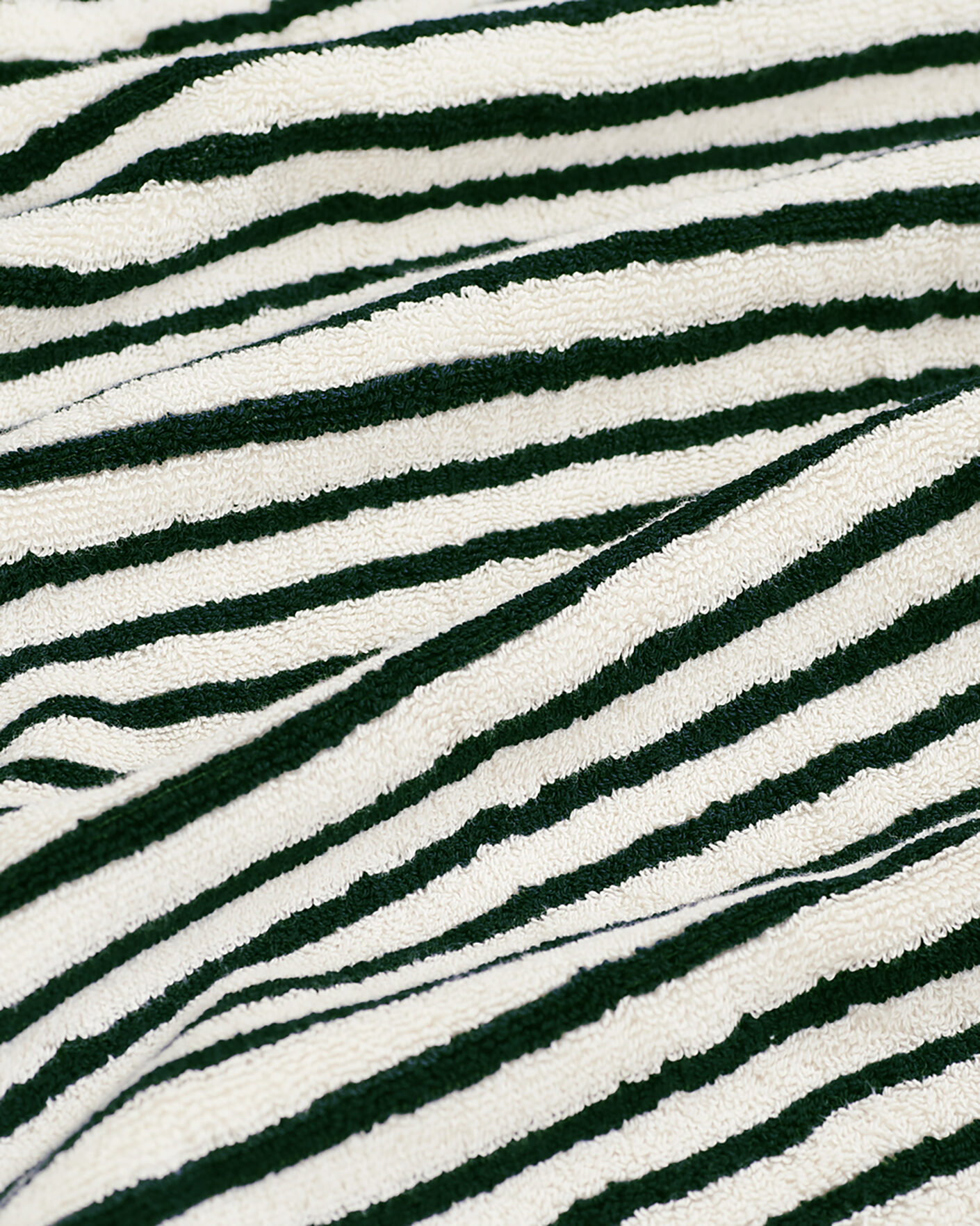 Uomini | Tessuti | Tekla | Organic Terry Hand Towel Racing Green Stripes