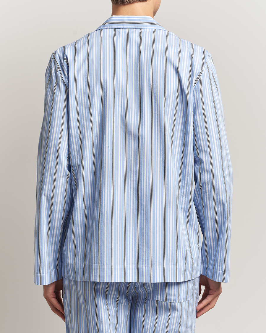 Uomini | Accappatoi & Pigiami | Tekla | Poplin Pyjama Shirt Stave Stripes