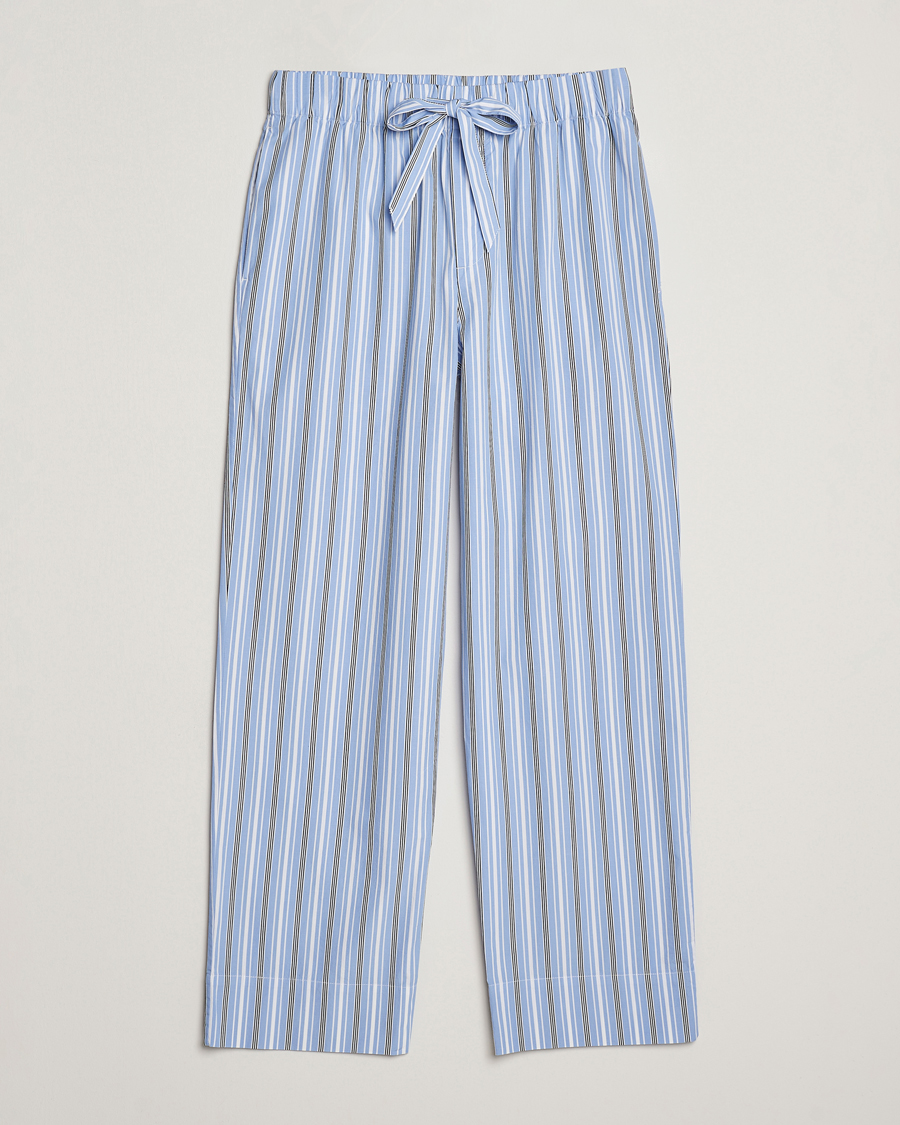Uomini | Accappatoi & Pigiami | Tekla | Poplin Pyjama Pants Stave Stripes