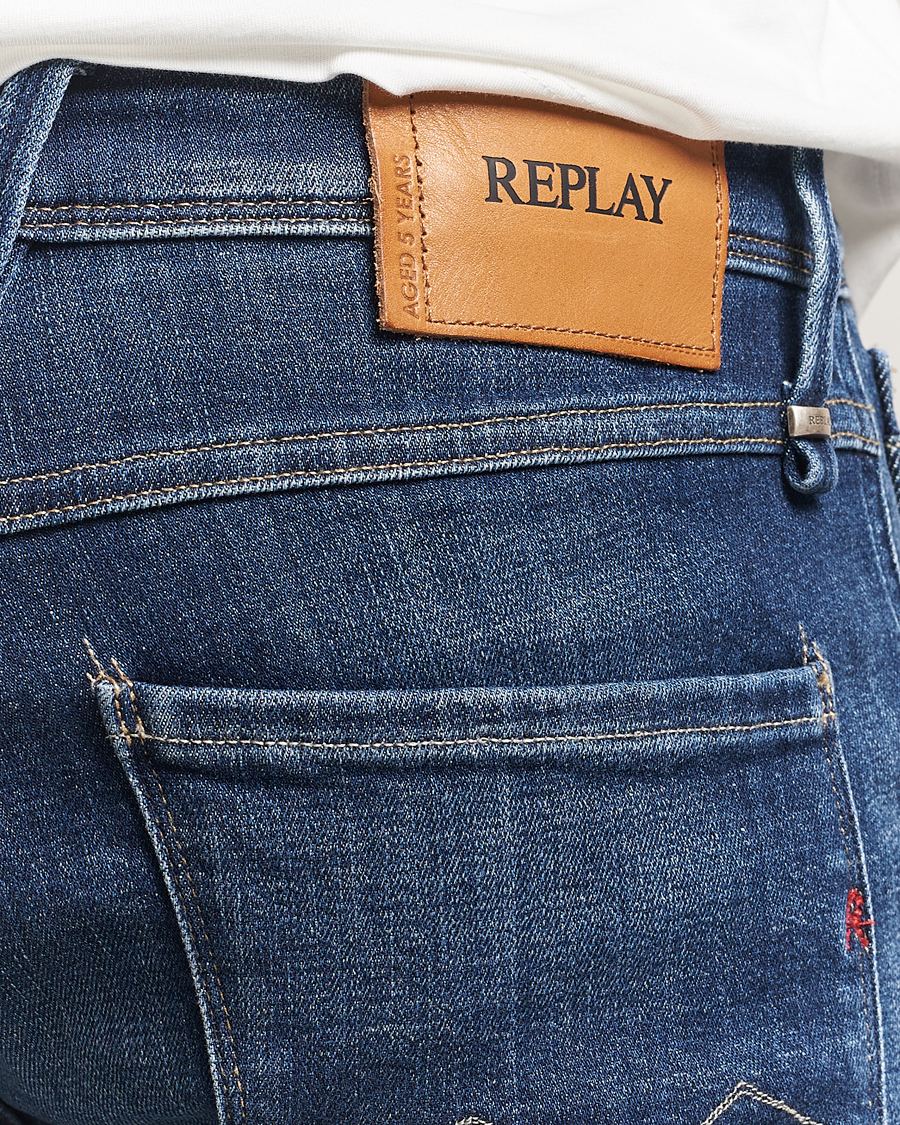 Uomini | Jeans | Replay | Anbass 5 Years Wash Jeans Medium Blue