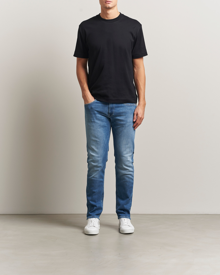 Uomini | Jeans | Replay | Grover Hyperflex Original Jeans Medium Blue