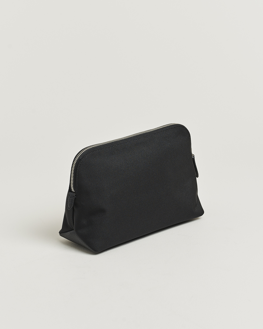 Uomini | Borse | Smythson | Canvas Norton Travel Pouch Black