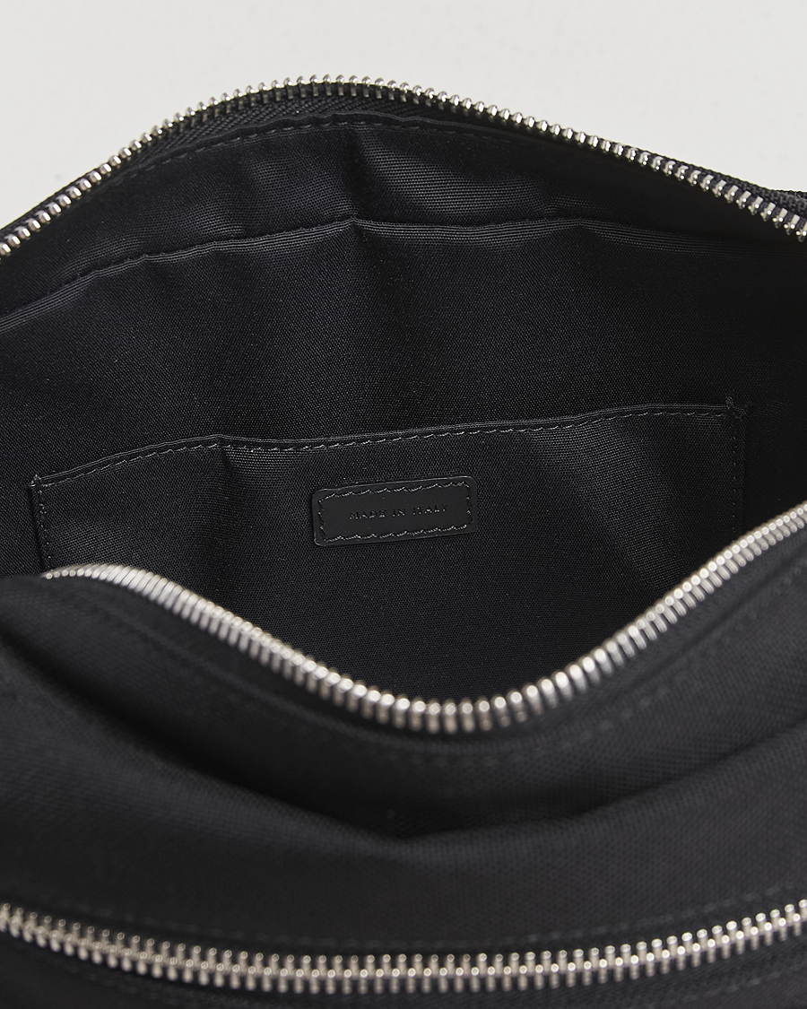 Uomini | Borse | Smythson | Canvas Norton Crossbody Bag Black