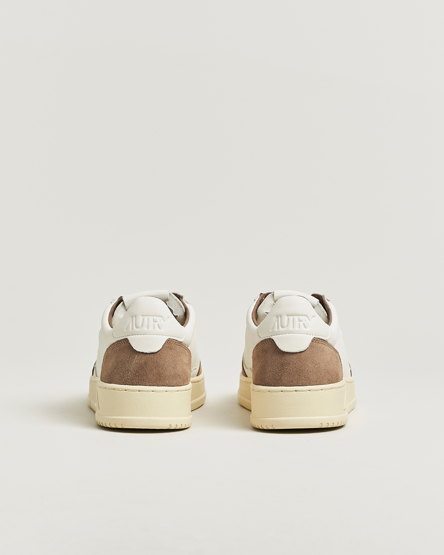 Uomini | Sneakers | Autry | Medalist Low Sneaker White/Tobacco