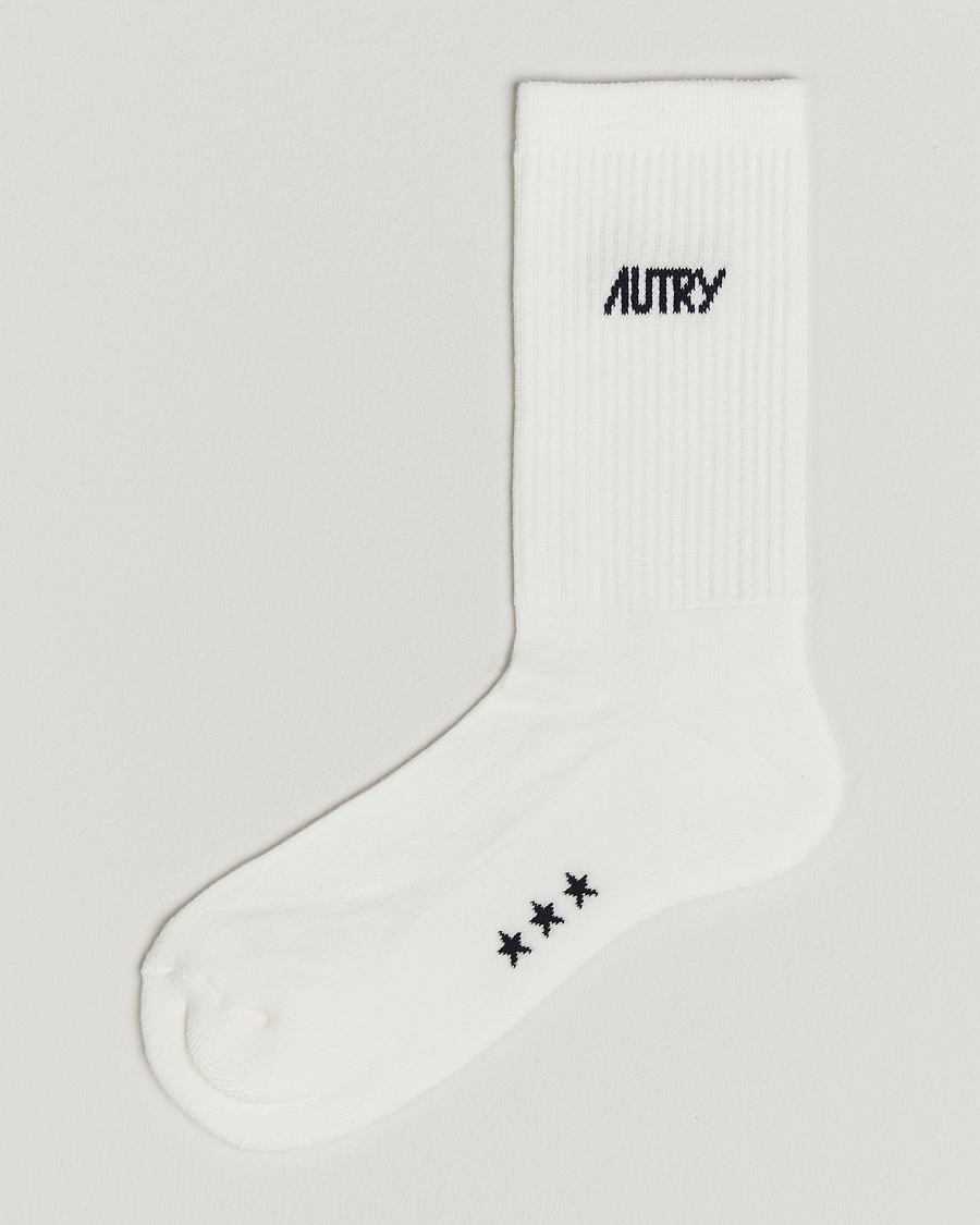 Uomini | Biancheria intima | Autry | Logo Socks White