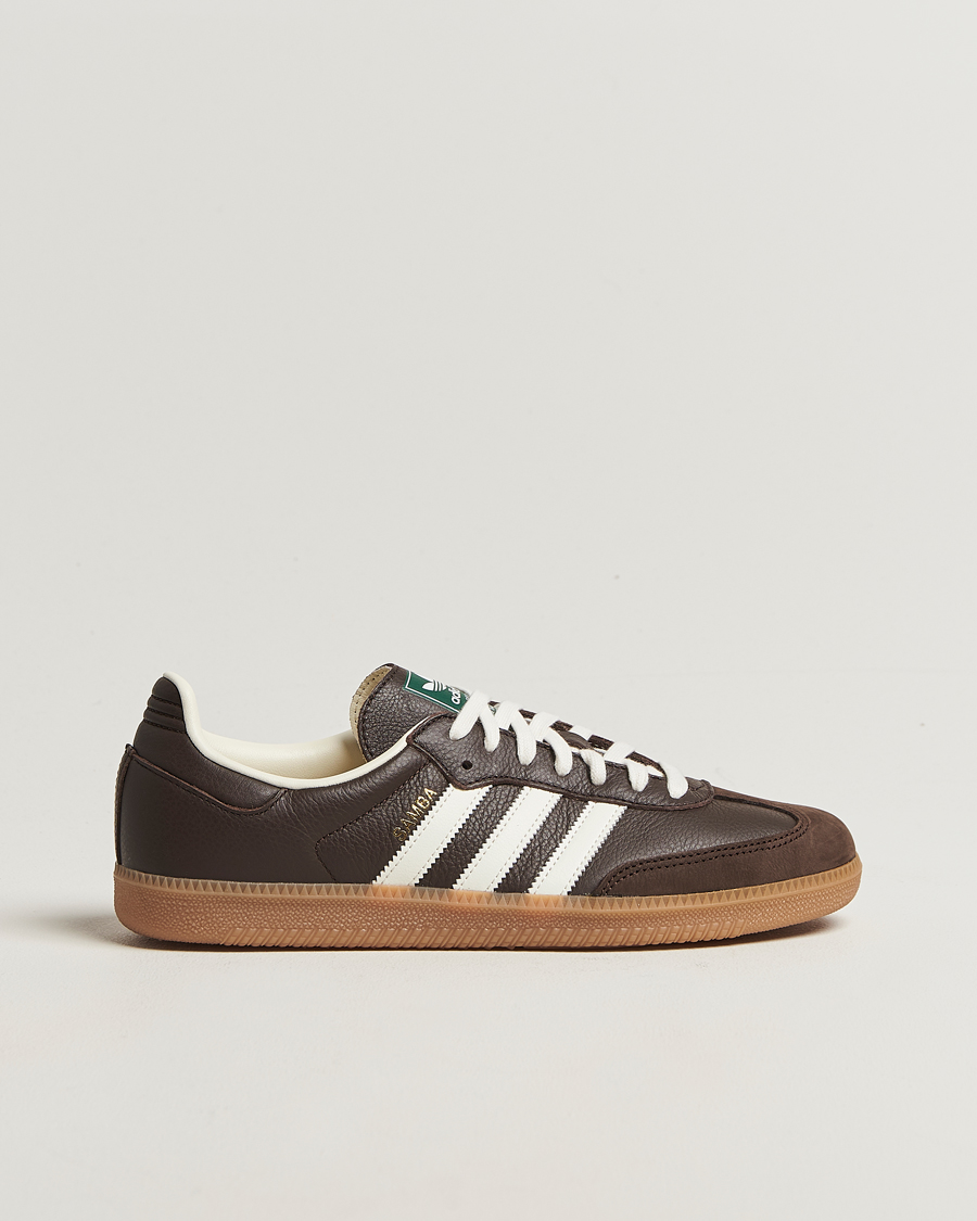 Uomini | adidas Originals Samba OG Sneaker Dark Brown/Off White | adidas Originals | Samba OG Sneaker Dark Brown/Off White