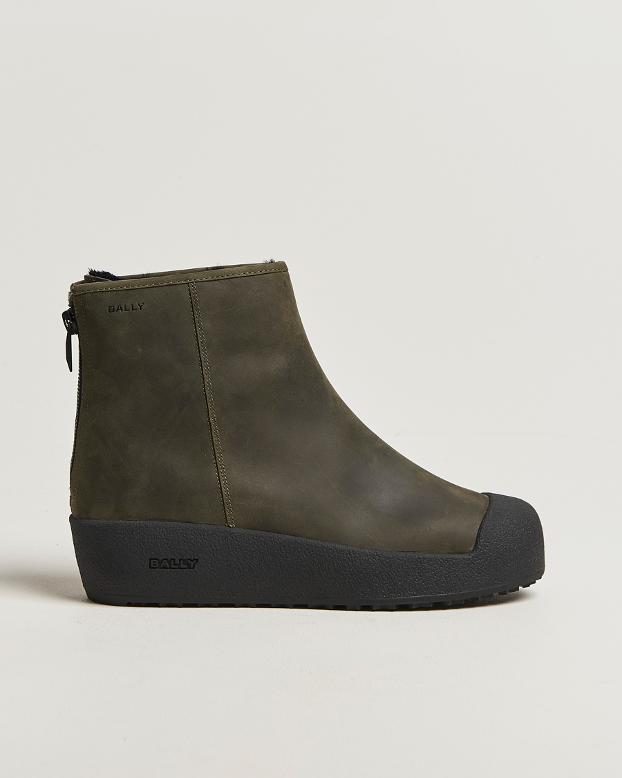 Uomini | Bally Guard III M Soft Curling Boot Dark Green | Bally | Guard III M Soft Curling Boot Dark Green