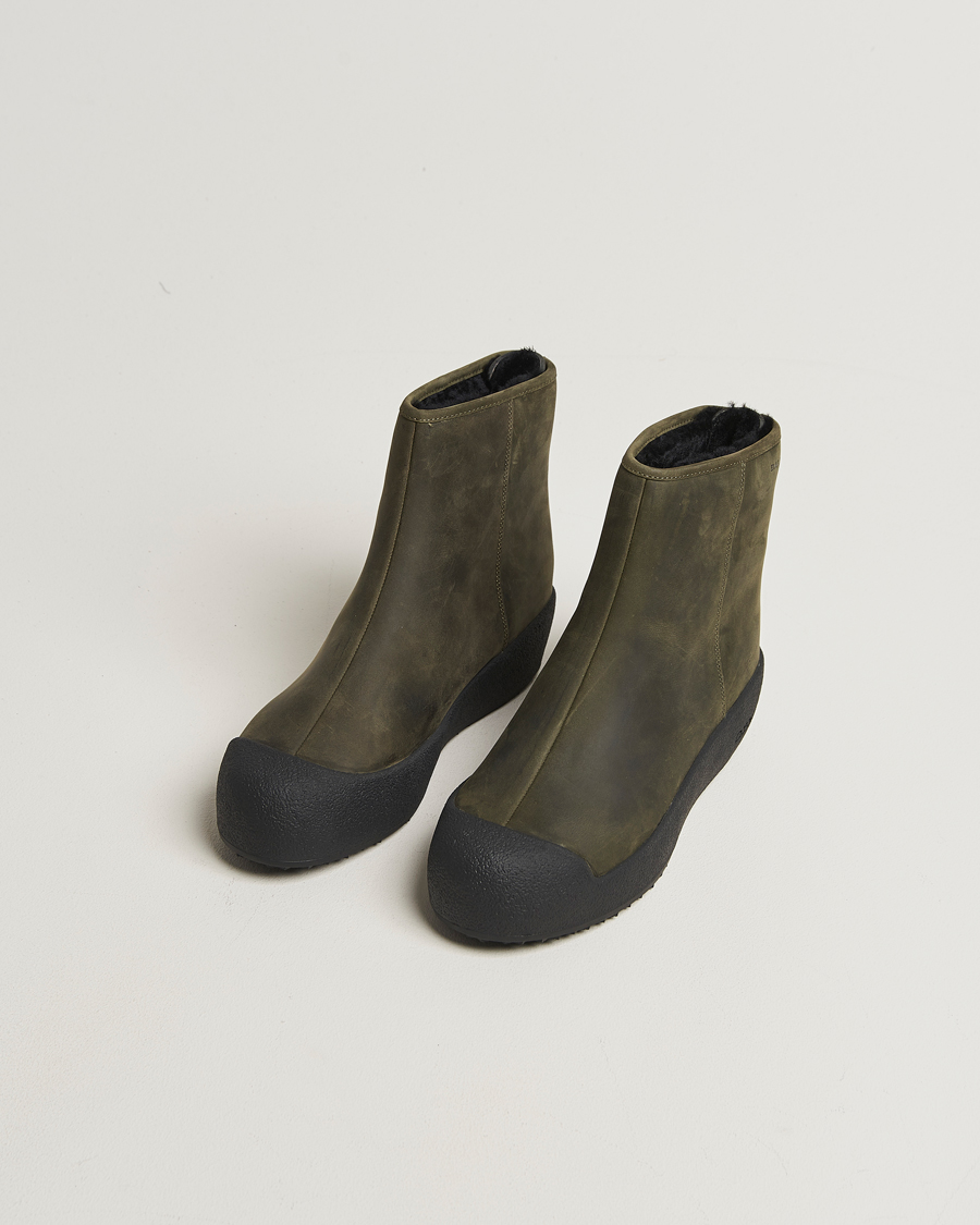 Uomini | Bally Guard III M Soft Curling Boot Dark Green | Bally | Guard III M Soft Curling Boot Dark Green