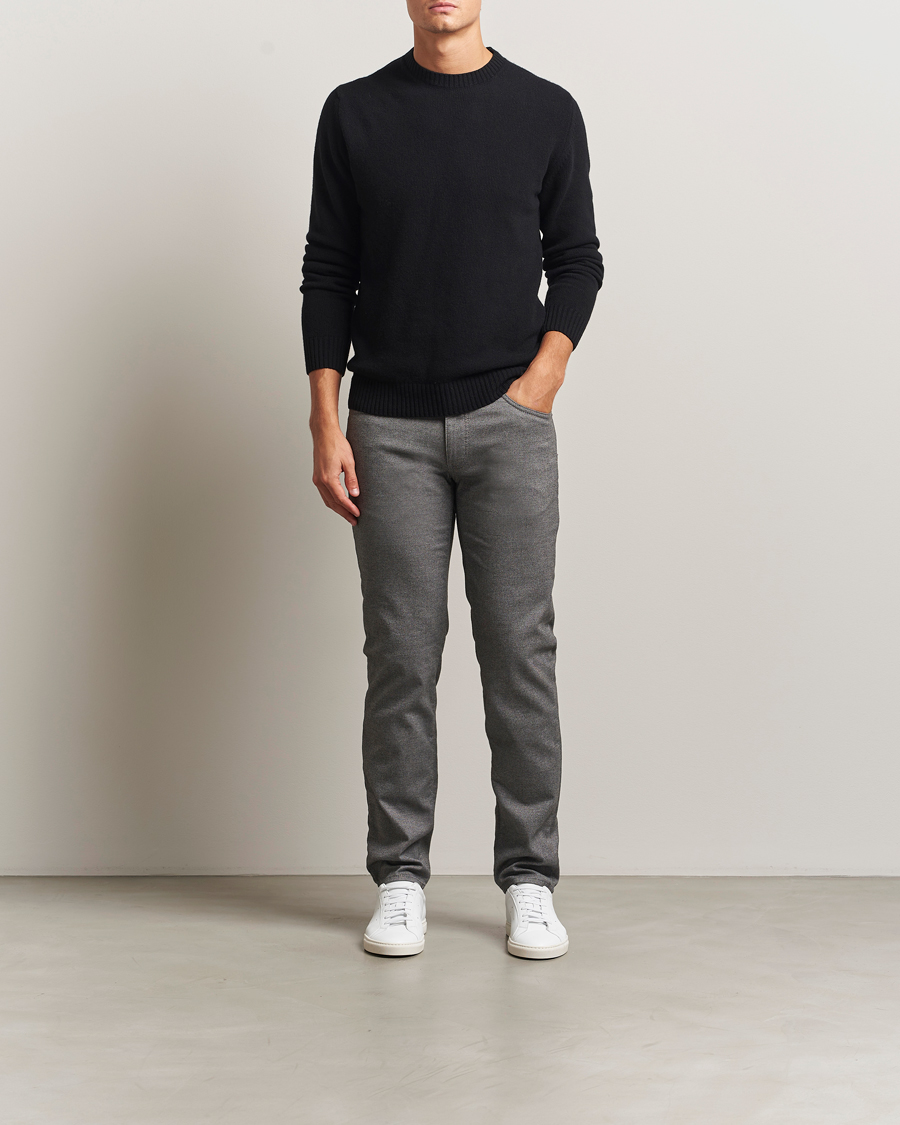 Uomini | Pantaloni | Brax | Cadiz Woo.Look 5-Pocket Pants Graphit