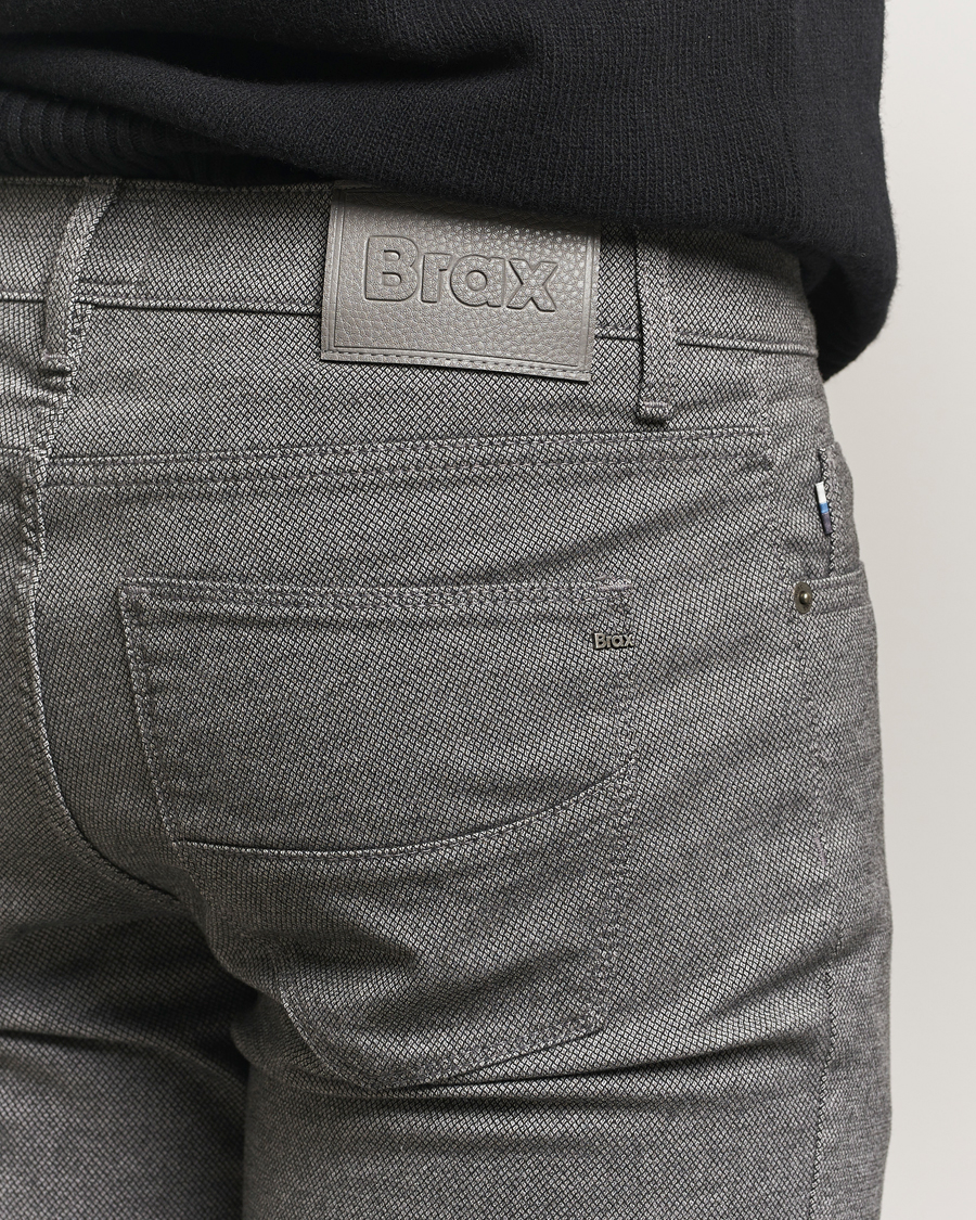 Uomini | Pantaloni | Brax | Cadiz Woo.Look 5-Pocket Pants Graphit