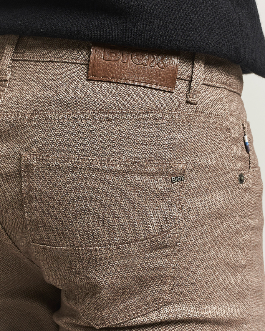 Uomini | Pantaloni | Brax | Cadiz Woo.Look 5-Pocket Pants Camel