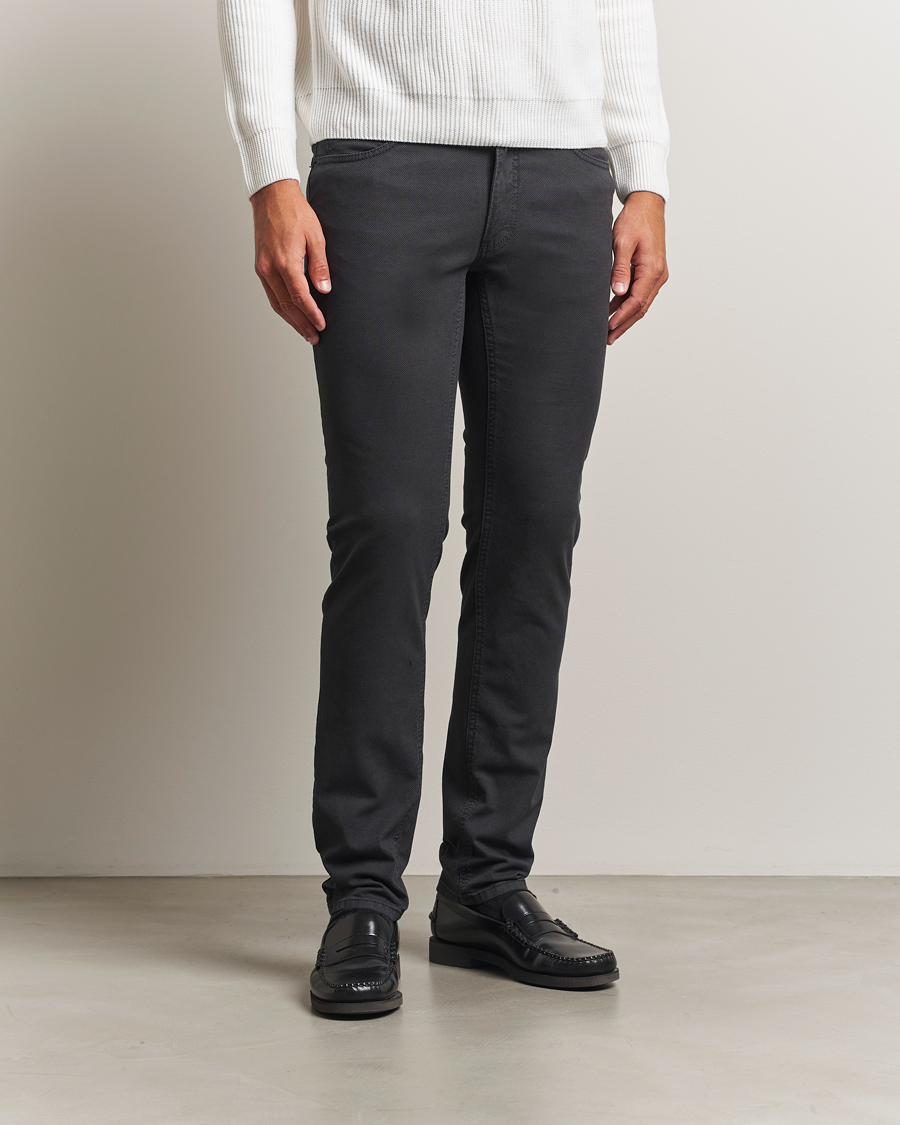 Uomini | Pantaloni | Brax | Chuck Hi-Flex 5-Pocket Pants Elephant Grey