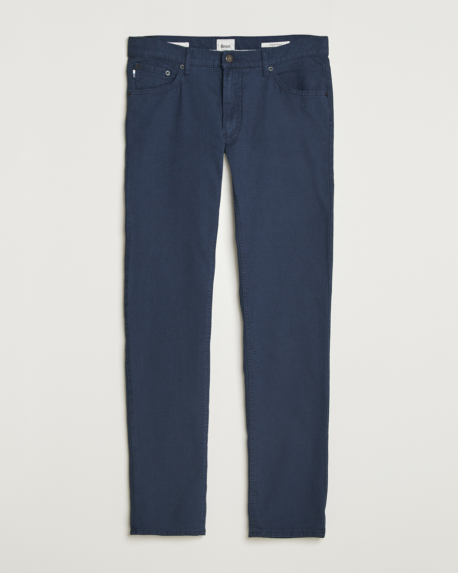 Uomini | Pantaloni | Brax | Chuck Hi-Flex 5-Pocket Pants Universe Blue