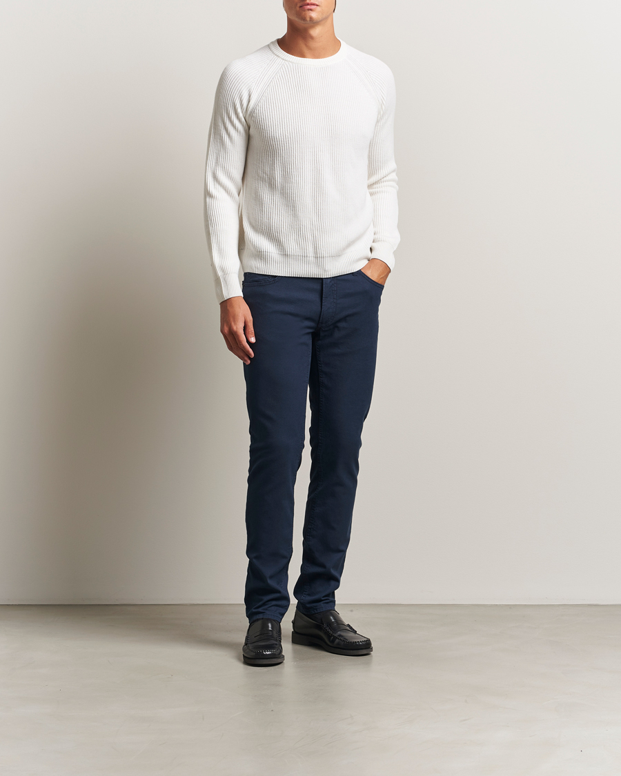 Uomini | Pantaloni | Brax | Chuck Hi-Flex 5-Pocket Pants Universe Blue