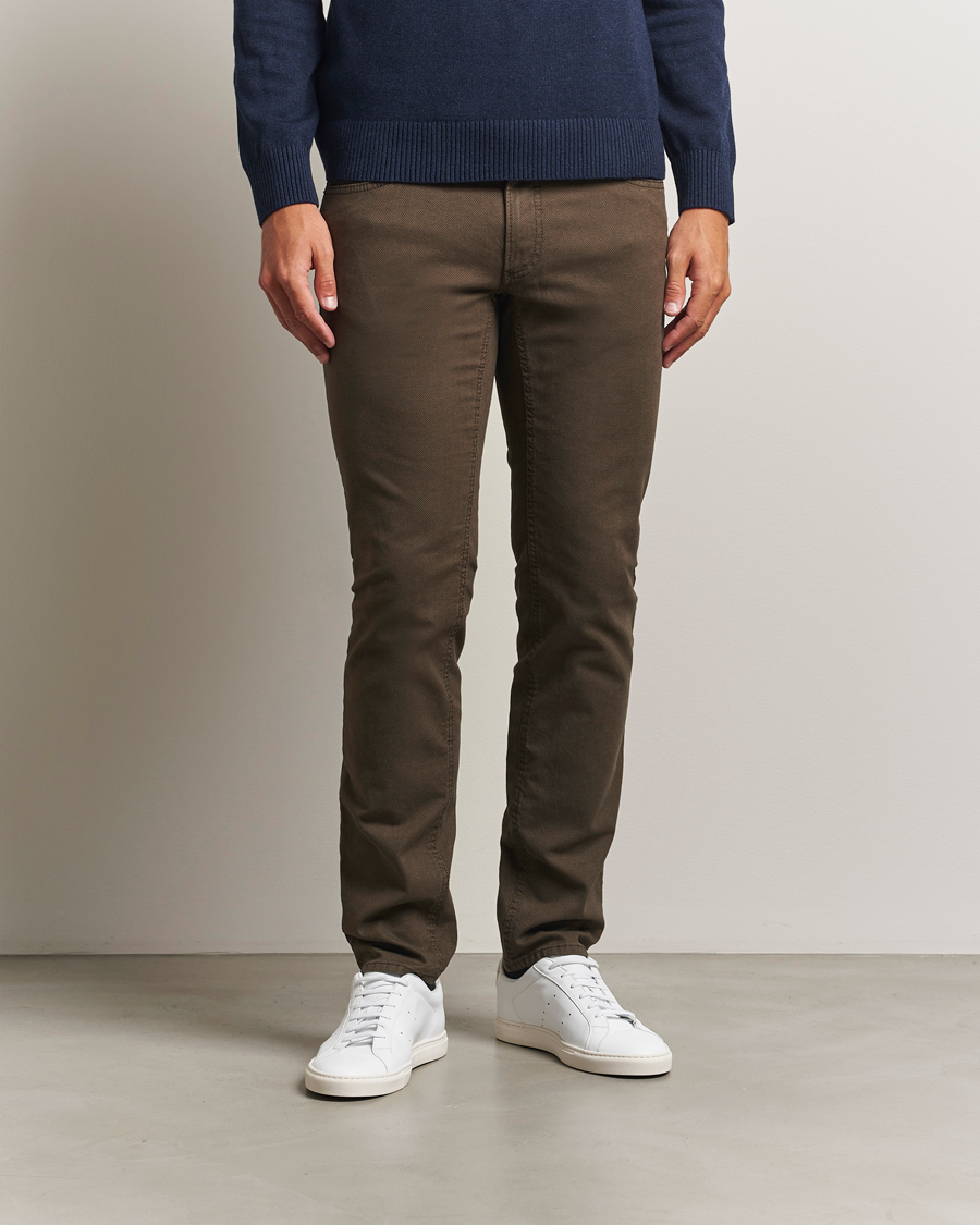 Uomini | Pantaloni | Brax | Chuck Hi-Flex 5-Pocket Pants Nougat