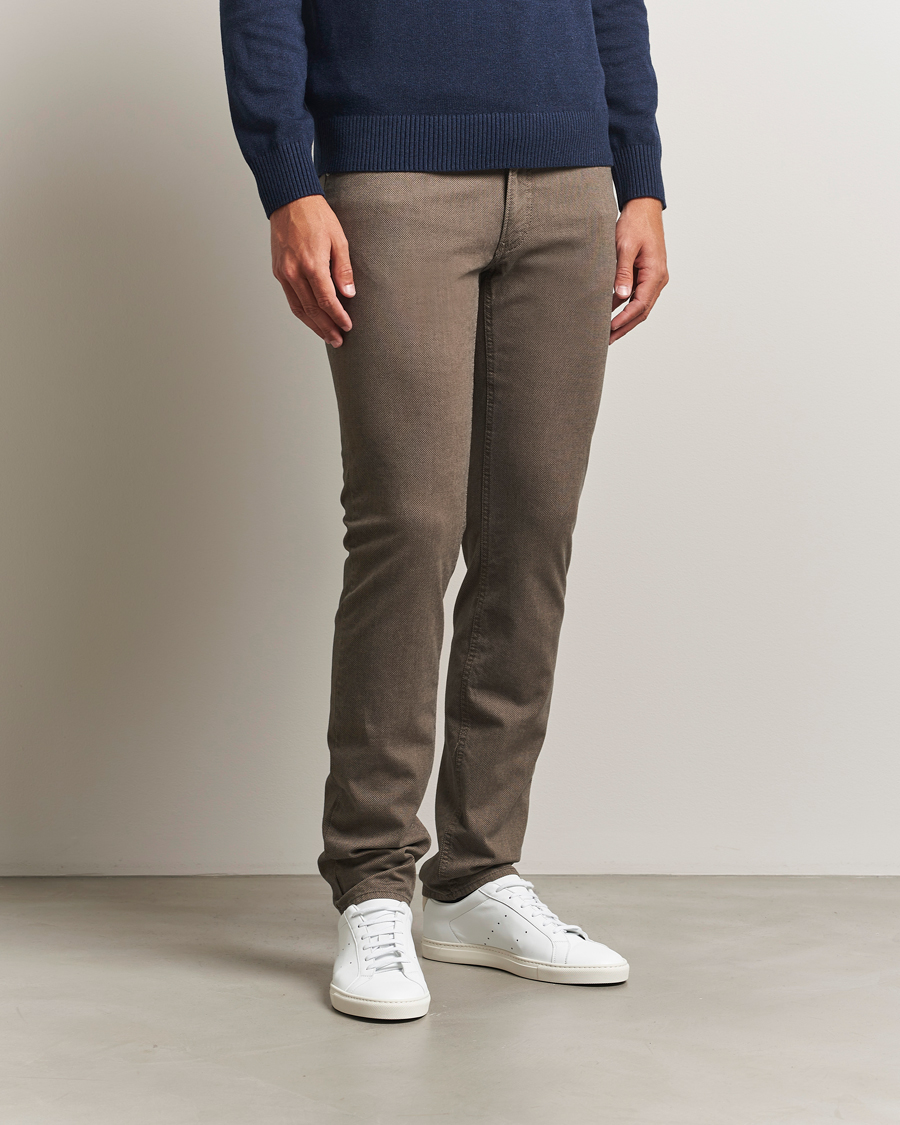 Uomini | Pantaloni | Brax | Chuck Hi-Flex 5-Pocket Pants Walnut