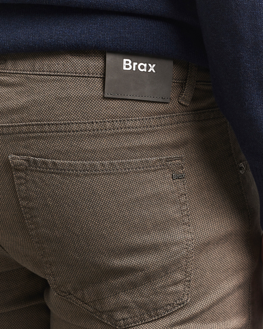 Uomini | Pantaloni | Brax | Chuck Hi-Flex 5-Pocket Pants Walnut
