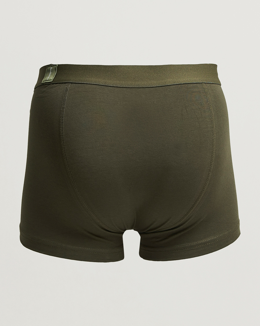Uomini | Biancheria intima | Bread & Boxers | 3-Pack Boxer Brief Dark Green