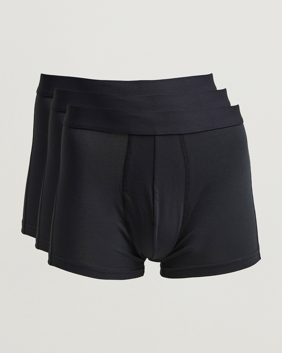 Uomini | Biancheria intima | Bread & Boxers | 3-Pack Trunk Dark Navy