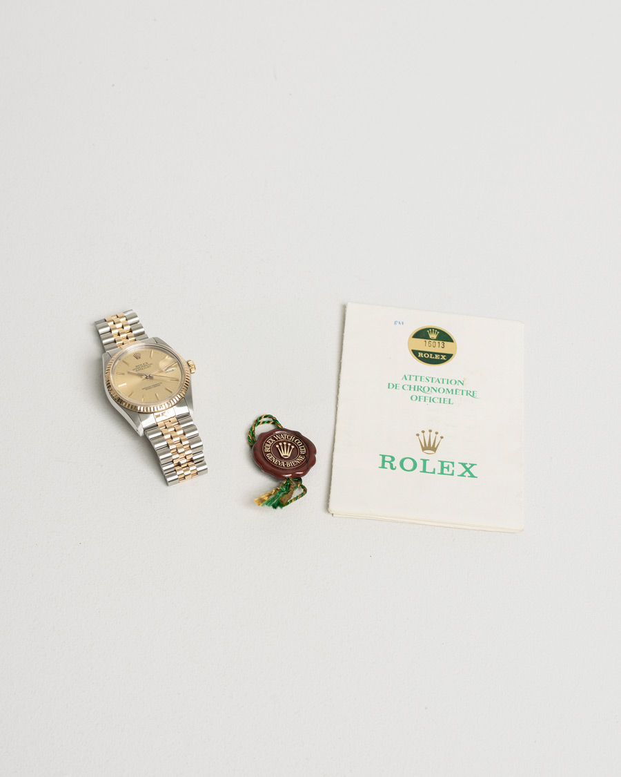 Uomini | Rolex Pre-Owned Datejust 36 G/S | Rolex Pre-Owned | Datejust 36 G/S